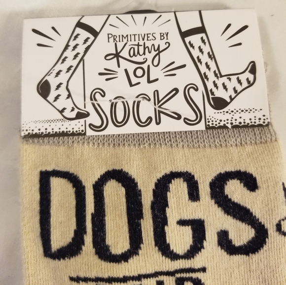 Socks Novelty Dogs Wine Unisex Fun Cream Blue New - Picture 6 of 6